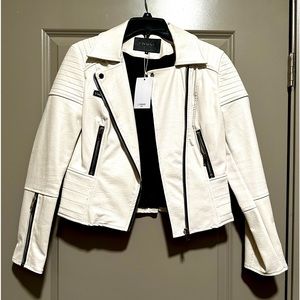 White Moto jacket